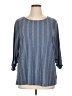 W5 Blue 3/4 Sleeve T-Shirt Size 1X - photo 1