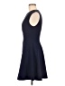 Maison Jules Solid Blue Casual Dress Size 6 - photo 5