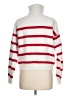 Unbranded Stripes White Turtleneck Sweater Size L - photo 2