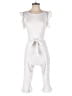 Unbranded Solid White Romper Size S (estimated) - photo 1