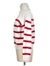 Unbranded Stripes White Turtleneck Sweater Size L - photo 5