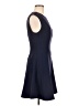 Maison Jules Solid Blue Casual Dress Size 6 - photo 4