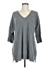 Colour Works Gray 3/4 Sleeve Top Size M - photo 1