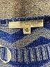 Say What? 100% Acrylic Chevron-herringbone Blue Pullover Sweater Size M - photo 7