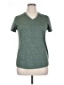 Bcg 100% Recycled Polyester Tweed Green Active T-Shirt Size XL - photo 1