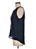 Lulumari 100% Polyester Blue Sleeveless Blouse Size M - photo 5