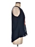 Lulumari 100% Polyester Blue Sleeveless Blouse Size M - photo 4