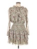 Wilfred 100% Polyester Paisley Green Casual Dress Size L - photo 1