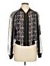 BCBGMAXAZRIA 100% Polyester Graphic Black Jacket Size XS - photo 1