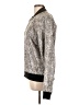 Victoria Sport 100% Polyester Animal Print Silver Jacket Size L - photo 5