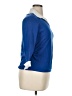 NY Collection 100% Cotton Blue 3/4 Sleeve Top Size XL - photo 4