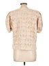 Unbranded Tan Short Sleeve Blouse Size 10 (estimated) - photo 2