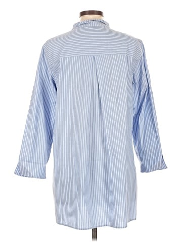 Sara Campbell 3/4 Sleeve Button-Down Shirt (view 2)