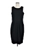 John Meyer 100% Polyester Solid Black Cocktail Dress Size 8 - photo 1