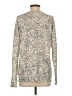Michael Stars for Anthropologie Animal Print Silver Pullover Sweater Size S - photo 2