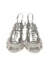 Lady Couture Metallic Silver Sandals Size EU 37 - photo 2