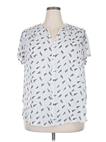 Monday Fun Short Sleeve Blouse (view 1)