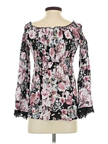 Taylor & Sage 3/4 Sleeve Blouse (view 2)