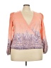 Venus Orange 3/4 Sleeve Blouse Size 22 - photo 1