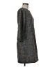 Ann Taylor LOFT Tweed Gray Casual Dress Size 8 - photo 4