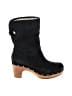Ugg 100% Leather Black Ankle Boots Size 6 - photo 1