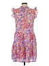 THML 100% Polyester Paisley Pink Cocktail Dress Size XS - photo 2