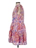 THML 100% Polyester Paisley Pink Cocktail Dress Size XS - photo 5
