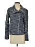 Ann Taylor LOFT Chevron-herringbone Blue Jacket Size S - photo 1