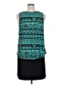 Espresso Graphic Teal Casual Dress Size 1X - photo 2