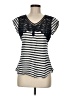 Daniel Rainn Gray Short Sleeve Top Size M - photo 1