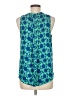 41Hawthorn 100% Polyester Teal Sleeveless Blouse Size M - photo 2