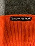 Shein 100% Acrylic Orange Sleeveless Top Size 4 - photo 4