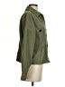 Zara 100% Cotton Green Jacket Size XS - photo 4