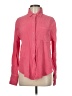 Steve Madden Pink Long Sleeve Button-Down Shirt Size M - photo 1