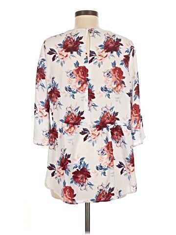Faded Glory 3/4 Sleeve Blouse (view 2)