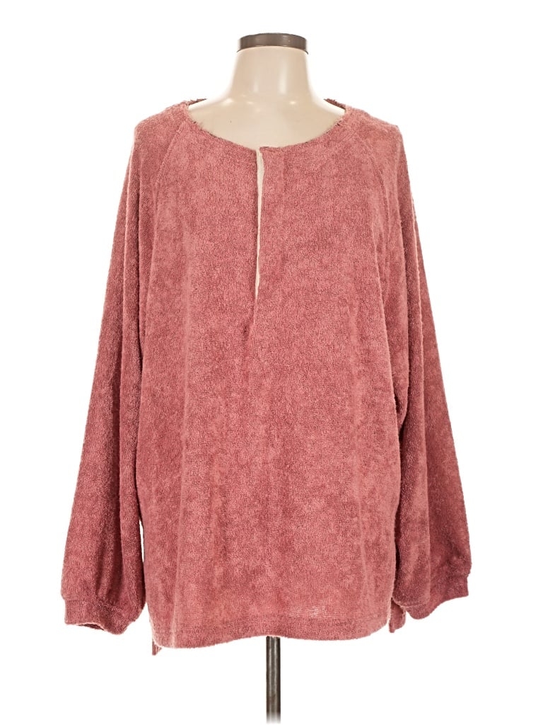 Pre-owned Out From Under Pullover Sweater In Pink