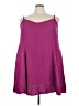 Torrid 100% Rayon Purple Sleeveless Blouse Size 5X Plus (5) - photo 1