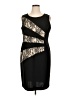 Evan Picone Black Cocktail Dress Size 16 - photo 1
