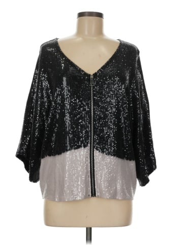 Tempo Paris 3/4 Sleeve Blouse (view 1)