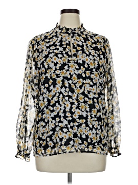Karl Lagerfeld Paris Long Sleeve Blouse