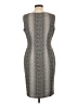 Nine West Chevron-herringbone Gray Cocktail Dress Size 12 - photo 2