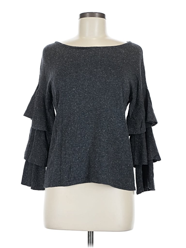 Pre-owned Design History 3/4 Sleeve T-shirt In Gray