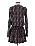 Veronica M. Print Black Casual Dress Size S - photo 2