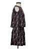 Veronica M. Print Black Casual Dress Size S - photo 4