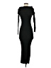 Mango 100% Polyamide Black Cocktail Dress Size 4 - photo 1