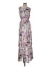Gianni Bini Floral Gray Casual Dress Size 4 - photo 1