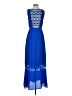 Gianni Bini 100% Polyester Blue Casual Dress Size 4 - photo 2
