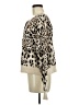 A New Day Animal Print Tan Pullover Sweater Size M - photo 5