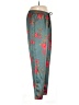 PrettyLittleThing 100% Polyester Floral Teal Casual Pants Size 10 - photo 4