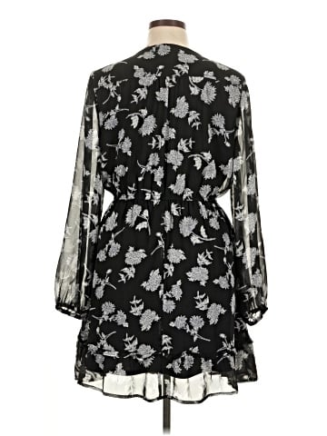 Olivia Grey Casual Dress (view 2)